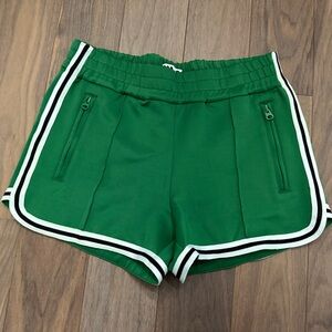 Pam & Gela Green Athletic Shorts